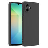 Samsung Galaxy A07 4G Stødsikkert Silikone Cover - sort