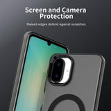 Samsung Galaxy A07 4G UltraGuard Matte MagSafe Cover - Sort