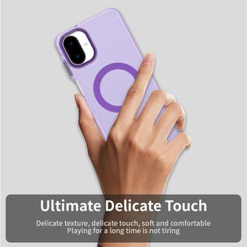 Samsung Galaxy A07 4G UltraGuard Matte MagSafe Cover - mørk lilla