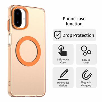 Samsung Galaxy A07 4G UltraGuard Matte MagSafe Cover - Orange