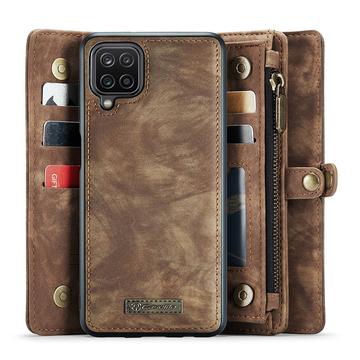 Samsung Galaxy A12 Caseme 2-i-1 Multifunktionel Pung - Brun