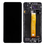 Samsung Galaxy A12 LCD-Skærm GH82-24490A - Sort