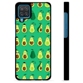 Samsung Galaxy A12 Beskyttende Cover - Avocadomønster