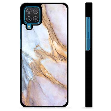 Samsung Galaxy A12 Beskyttende Cover - Elegant Marmor