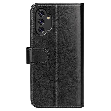 Samsung Galaxy A13 Pung Taske med Magnetisk Lukning - Sort