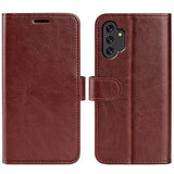 Samsung Galaxy A13 Pung Taske med Magnetisk Lukning - Brun