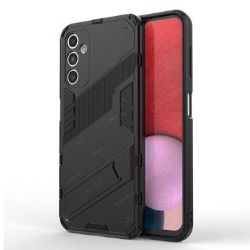 Samsung Galaxy A14/A14 5G Armor Series Hybrid Cover med Stativ - Sort