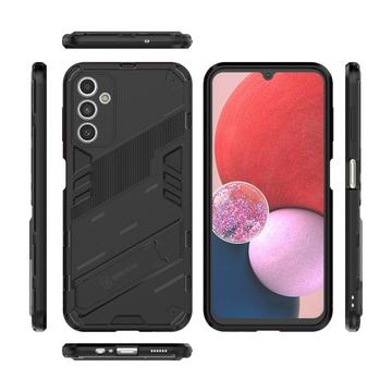 Samsung Galaxy A14/A14 5G Armor Series Hybrid Cover med Stativ - Sort