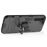 Samsung Galaxy A14/A14 5G Hybrid Cover med Ring Holder - Sort