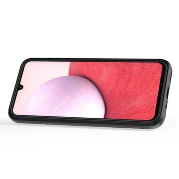 Samsung Galaxy A14/A14 5G Hybrid Cover med Ring Holder - Sort