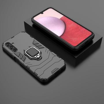 Samsung Galaxy A14/A14 5G Hybrid Cover med Ring Holder - Sort
