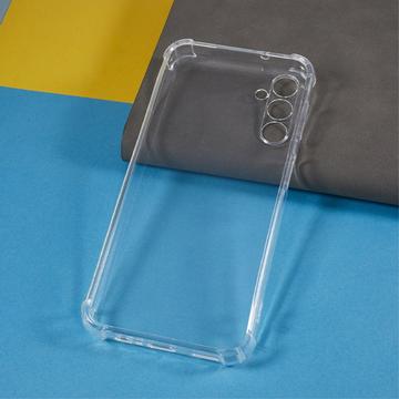 Samsung Galaxy A14/A14 5G Stødsikkert TPU Cover - Gennemsigtig