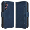 Samsung Galaxy A15 Pung Cover med Kortholder - Blå