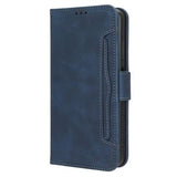 Samsung Galaxy A15 Pung Cover med Kortholder - Blå
