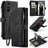 Samsung Galaxy A15 Caseme C30 Multifunktionel Pung - Sort