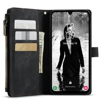 Samsung Galaxy A15 Caseme C30 Multifunktionel Pung - Sort