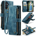 Samsung Galaxy A15 Caseme C30 Multifunktionel Pung - Blå