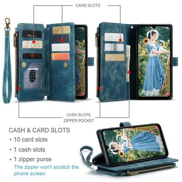 Samsung Galaxy A15 Caseme C30 Multifunktionel Pung - Blå