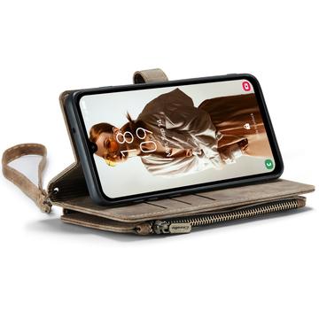 Samsung Galaxy A15 Caseme C30 Multifunktionel Pung - Brun
