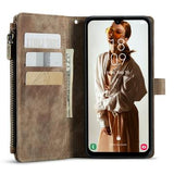 Samsung Galaxy A15 Caseme C30 Multifunktionel Pung - Brun