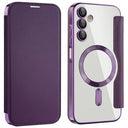 Samsung Galaxy A15 Flip cover med kortholder - MagSafe-kompatibel - Lilla