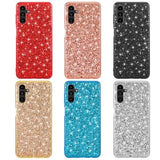 Samsung Galaxy A15 Glitter Series Hybrid Cover - Guld