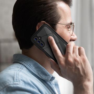 Samsung Galaxy A15 Redpepper A Series IP68 vandtæt etui - sort / klar