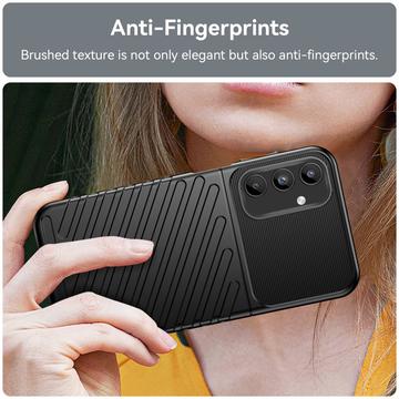 Samsung Galaxy A15 Thunder Series TPU Cover - Sort