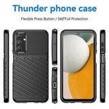 Samsung Galaxy A15 Thunder Series TPU Cover - Sort
