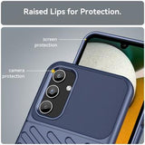 Samsung Galaxy A15 Thunder Series TPU Cover - Blå