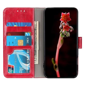 Samsung Galaxy A15 Pung Taske med Magnetisk Lukning - Rød