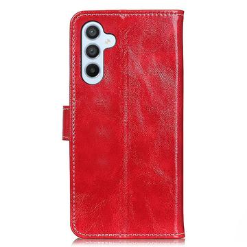 Samsung Galaxy A15 Pung Taske med Magnetisk Lukning - Rød