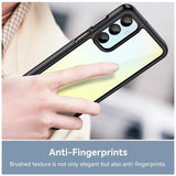 Samsung Galaxy A16 Anti-Shock Hybrid Cover - Sort