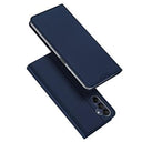 Samsung Galaxy A16 Dux Ducis Skin Pro Flip Cover - Blå