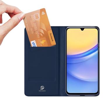 Samsung Galaxy A16 Dux Ducis Skin Pro Flip Cover - Blå