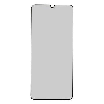 Samsung Galaxy A16 Privacy Full Cover Skærmbeskyttelse Hærdet Glas - Sort Kant