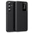 Samsung Galaxy A16 Smart Clear View Flip etui med kortplads - Sort
