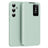 Samsung Galaxy A16 Smart Clear View Flip etui med kortplads - Lysegrøn
