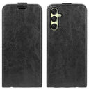 Samsung Galaxy A16 Vertikal Flip Cover med Kortholder - Sort