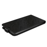 Samsung Galaxy A16 Vertikal Flip Cover med Kortholder - Sort