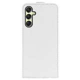 Samsung Galaxy A16 Vertikal Flip Cover med Kortholder - Hvid