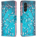Samsung Galaxy A16 Wonder Series Pung - Hvid Blomster