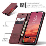 Samsung Galaxy A17 Caseme 013 Series Pung - Rød