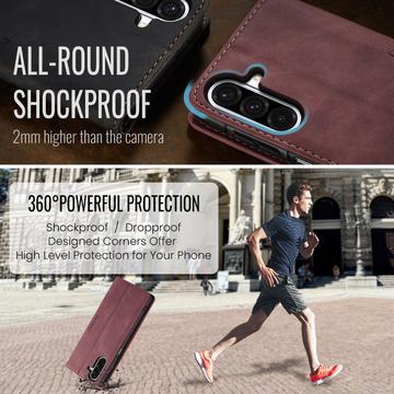 Samsung Galaxy A17 Caseme 013 Series Pung - Rød