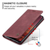 Samsung Galaxy A17 Caseme 013 Series Pung - Rød