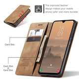 Samsung Galaxy A17 Caseme 013 Series Pung - Brun