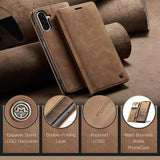 Samsung Galaxy A17 Caseme 013 Series Pung - Brun