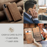 Samsung Galaxy A17 Caseme 013 Series Pung - Brun
