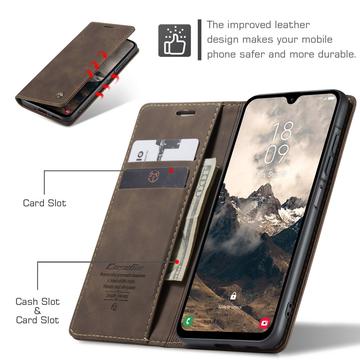 Samsung Galaxy A17 Caseme 013 Series Pung - Kaffe