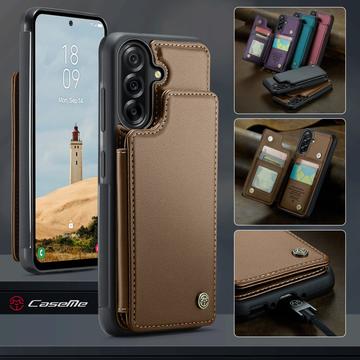 Samsung Galaxy A17 Caseme C22-etui RFID-kortpung - brun